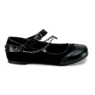  Womens Black Ballet Flats Mary Janes Army Military Bullets 