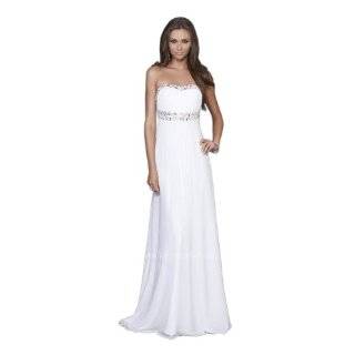 La Femme 15027, Stunning Full Length Strapless Gown