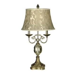  Dale Tiffany PT60087 Brown/3 Lady Table Lamp, Copper Brass 