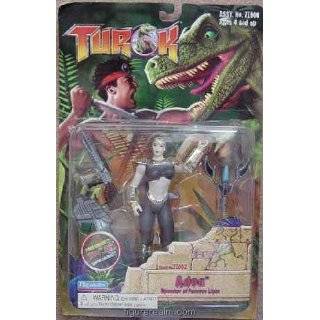  TUROK Dinosaur Hunter Diorama Figure Set 1998 Playmates 