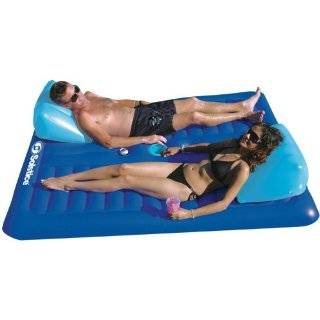    Face to Face Double Inflatable Pool Float Patio, Lawn & Garden