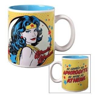Vandor 75066 Wonder Woman Ceramic Mug, Multicolored, 12 Ounce