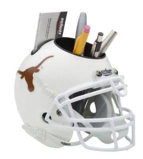 TEXAS LONGHORNS NCAA Football Helmet Desk Caddy Sports