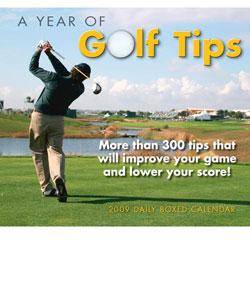 Year of Golf Tips 2009 Page a Day Daily Calendar