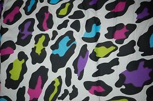New Cosmo Girl Leopard Multi Color Comforter Twin Animal Print Livin Large Dorm