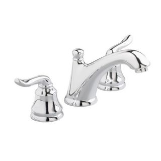 American Standard 4508 801 Double Handle Widespread Lavatory Faucet with Metal