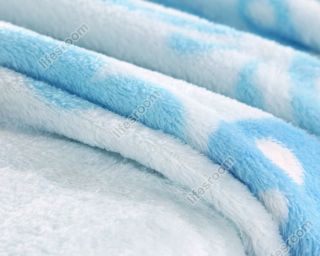 Baby Kids Toddler Disney Animal Fleece Throw Blanket Bed Set Cover Quilt Sheet