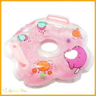 Safe Baby Infant Swimming Neck Float Ring Inflatable