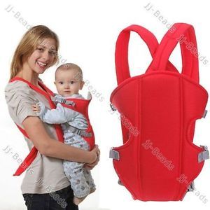 1pc Front Back Baby Carrier Infant Backpack Sling 2 30 Months Baby Sling Red