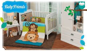 Baby Boy Monkey Crib Bedding Sets