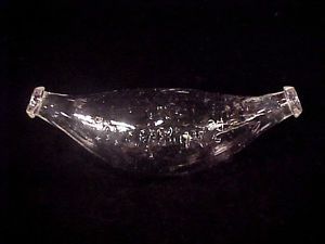 RARE Antique Glass Double Ended Baby Feeding Bottle Hand Blown 1800's A