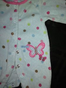 Baby Girl Clothes Carter's Mommy Me Butterfly Baby Girl Sleeper Newborn