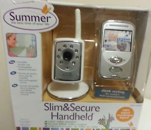 Summer Infant Slim Secure Digital Video Baby Monitor Ultimate Stylish New