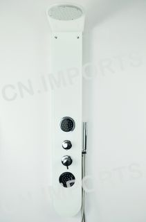 Stainless Steel Shower Panel Multi Function Massage Jets Tower GV C 8619