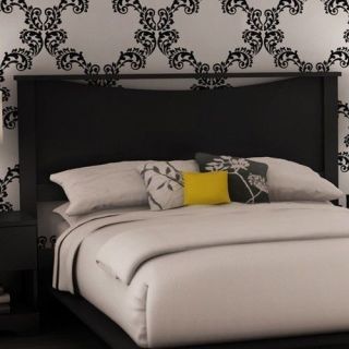 Headboard Full Queen Bed Bedroom Furniture Modern Frame Wood