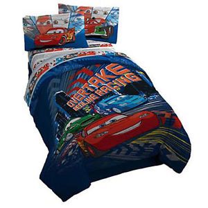 Disney Cars Lightening McQueen Full Size Comforter Bed Set New