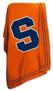 Syracuse University Orange Fleece Throw Blanket