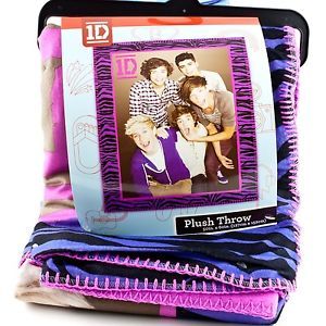 One Direction 50" x 60" Fleece Plush Throw Blanket Bedding Harry Liam Niall