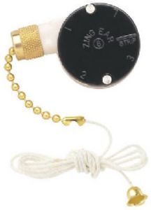 3 Speed Ceiling Fan Switch with Pull Chain 77021 Westinghouse Lighting