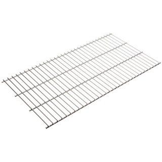 Rome's 12612 5 x 24 inch Pioneer Grate Chrome Plated Steel
