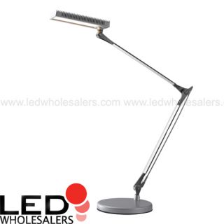 LED Table Desk Reading Lamp Warm White Task Light 18 W