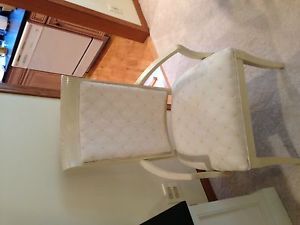 Ethan Allen Dining Room Table Chairs 2 Leafs with Pads