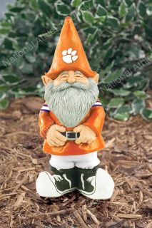 New Clemson Tigers Garden Gnome Figure Yard Statue NCAA