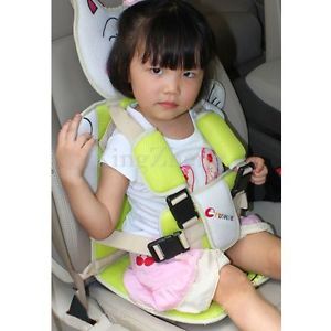 New Cartoon Portable Baby Kid Infant Belt Car Safety Seat for 0 6 Years Old