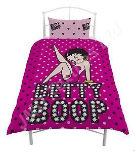 Betty Boop Glitz Single Duvet Quilt Cover Bedding Set