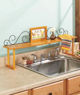 Chicken Rooster Over The Sink Shelf Country Kitchen Decor