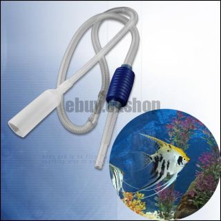 Aquarium Tank Pool Clean Cleaner Filter Water Pump Vacuum Siphon Syphon