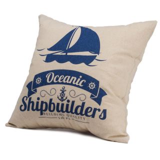 New Stripe Nautical Decorative Throw Sofa Pillow Cases Cushion Cover Square