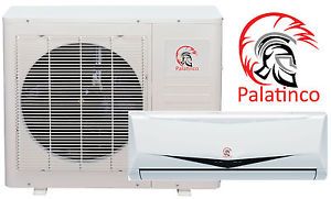 Palatinco Ductless Mini Split Heat Pump Air Conditioner 12 000 BTU 1 Ton