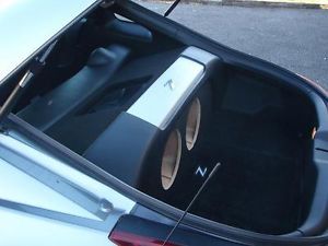 Nissan 350Z Custom Subwoofer Box Sub Enclosure Plexiglass Amp Rack 2 10"