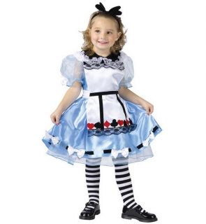 Alice Wonderland Toddler Costume Disney Princess Dress