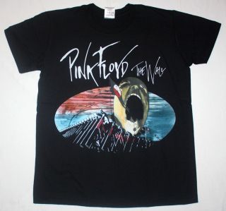 Pink Floyd The Wall Roger Waters Progressive Psychedelic Rock New Black T Shirt