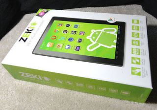 Zeki 10" TBDG1073B Capacitive Multi Touch Wi Fi Tablet Android Computer