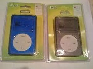 iPod Classic 80GB 120GB 160GB 2 Covers Blue Smoke Hard Case Cover