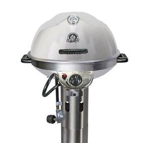 Cajun Injector Gas Pedestal Grill Stainless Steel