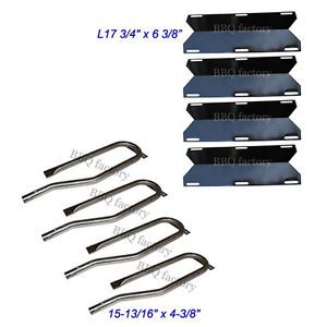 Jenn Air Gas Barbecue Grill 720 0337 Replacement Grill Burners Heat Plates 4pk