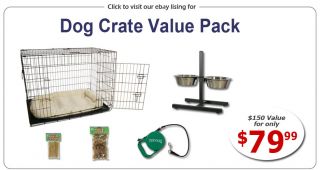 42" Large Folding Wire Dog Puppy Crate Cage Kennel