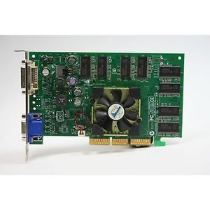 Dell NVIDIA Quadro FX500 Video Card 128MB DVI VGA AGP U0842