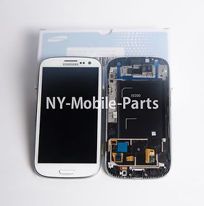 Samsung Galaxy S3 III GT i9300 LCD Touch Screen Display w Digitizer Touch White