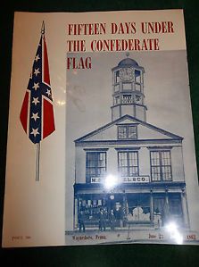 Civil War Centennial Book Fifteen Days Under Confederate Flag Waynesboro PA