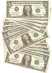1999 $1★ONE Dollar Bills Star★ Notes Fifteen 15 FRN Bills