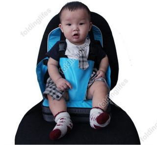Portable Baby Kids Toddler Feeding High Chair Booster Seat Cover Harness Cushion