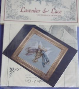 Lavender and Lace Cross Stitch "Heavenly Gifts" Pattern Chart