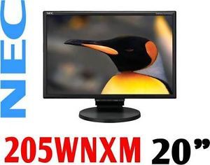 NEC MultiSync LCD205WNXM 20" Widescreen LCD Monitor Black