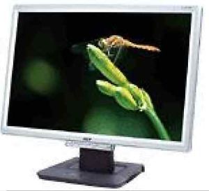 Acer AL1916W 19" 1440 x 900 Widescreen Flat Panel LCD Monitor Silver