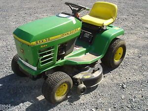 Used John Deere STX38 Riding Lawn Tractor 13HP Kohler Engine Good for Parts Only